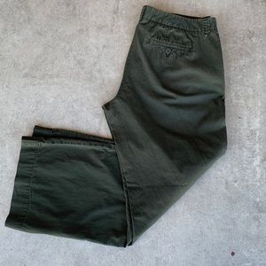 J. Crew Hunter Green Chinos